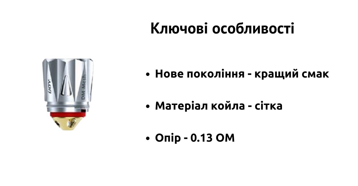 Присутній новий матеріал виготовлення.