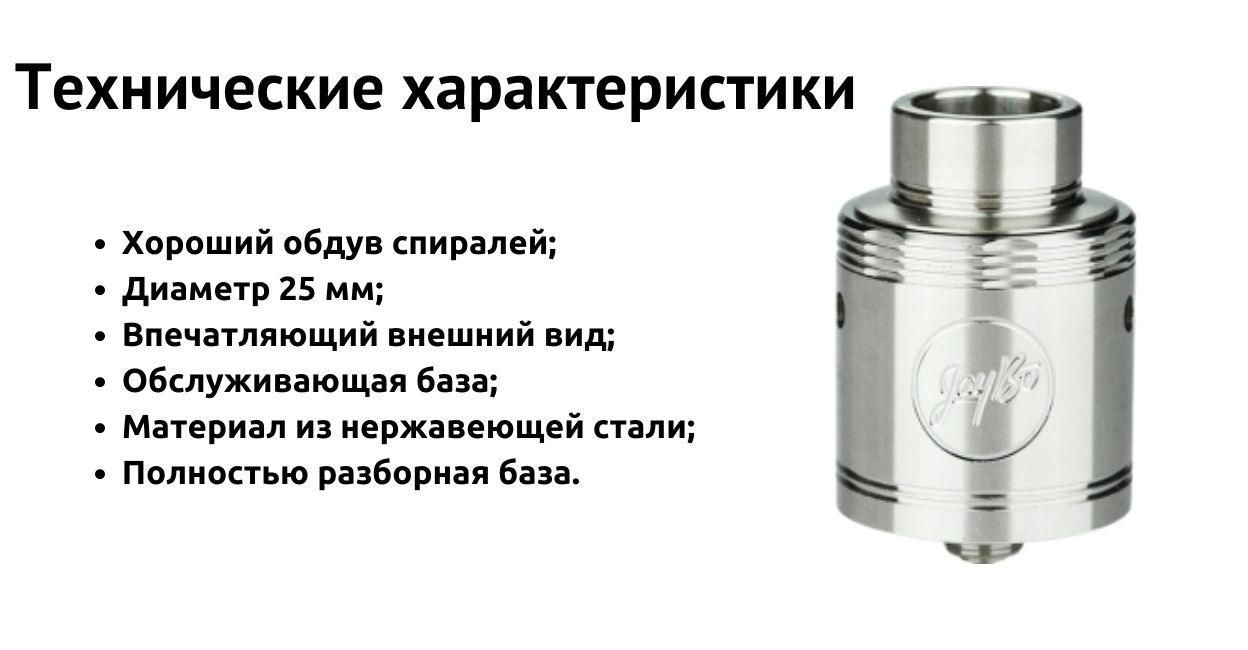 Технические характеристики атомайзера.